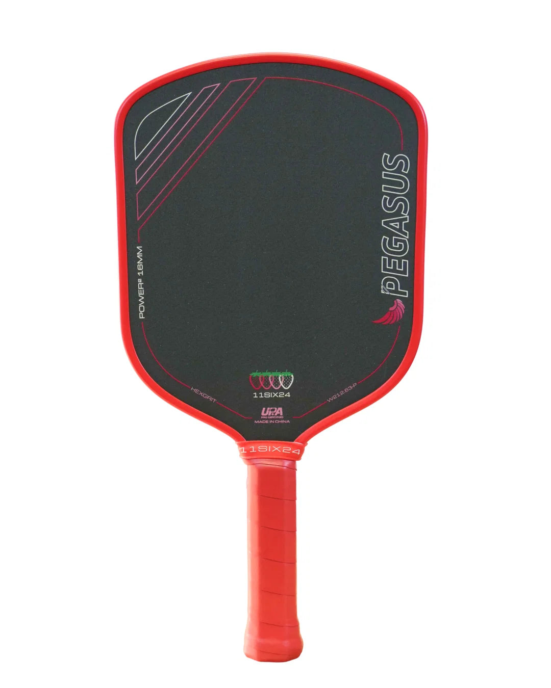 Pickleball Power 2 Summer Strawberry Pickleball Paddle 11SIX24