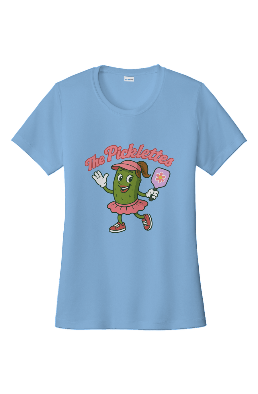 Women's Picklette Moisture-Wicking T-Shirt – Coral