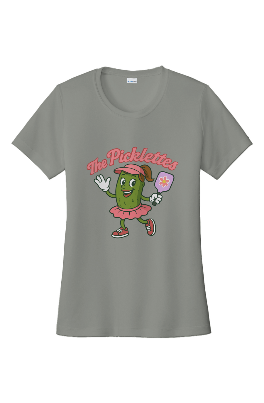 Women's Picklette Moisture-Wicking T-Shirt – Coral
