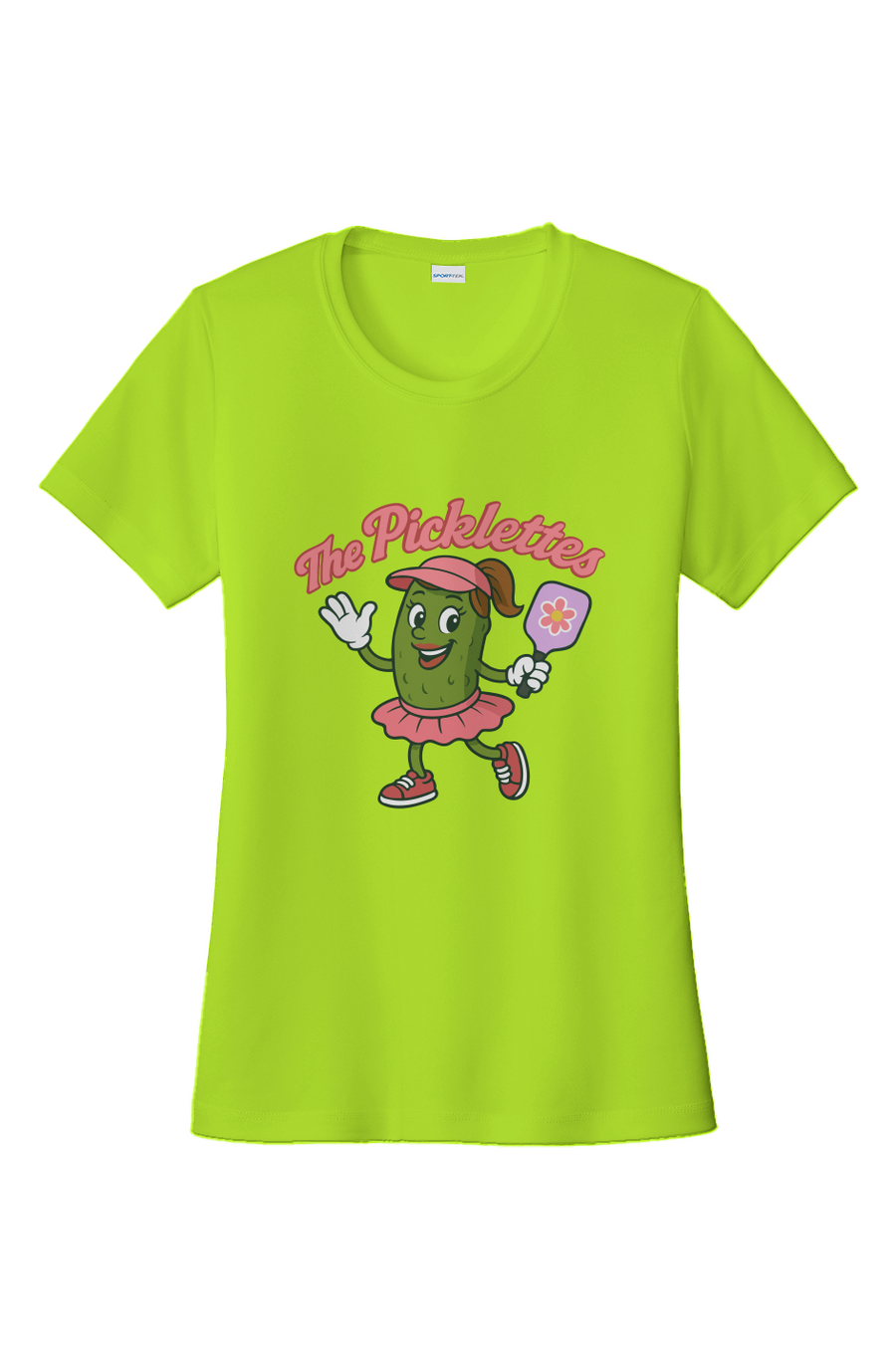 Women's Picklette Moisture-Wicking T-Shirt – Coral