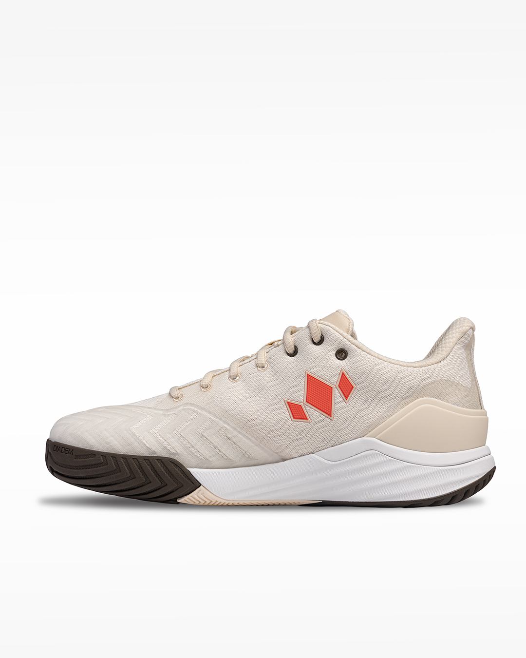 Diadem Court Burst pickleball shoe in Desert Sun, side profile