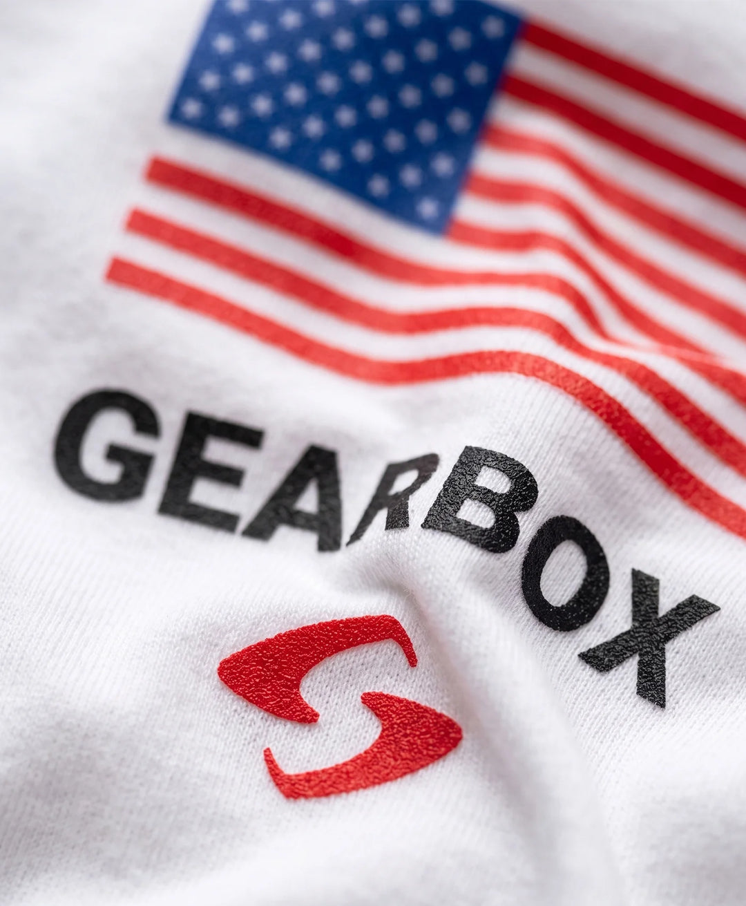 America - Mens Cotton Tee - White