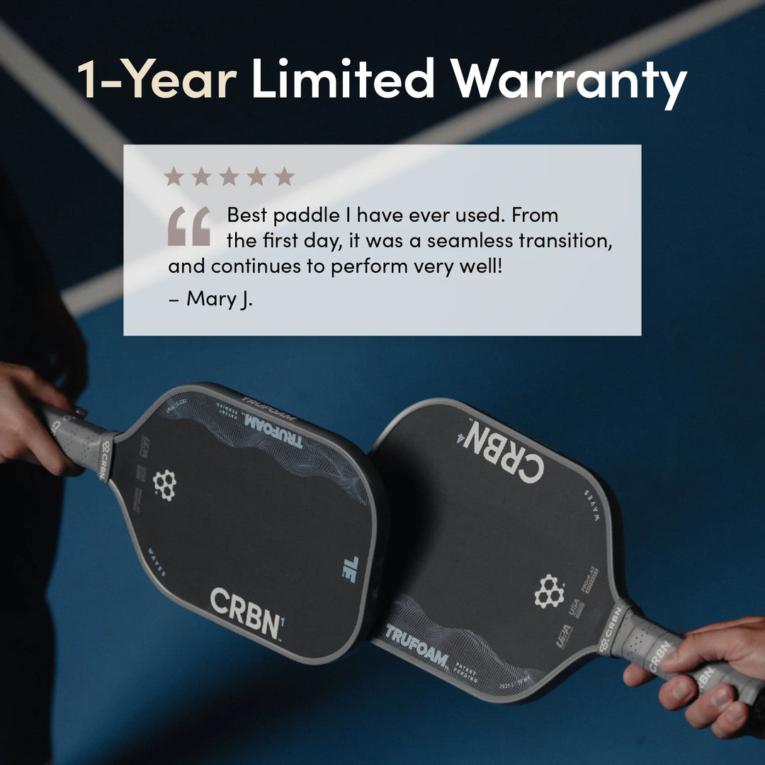 CRBN² TruFoam Waves Square Pickleball Paddle