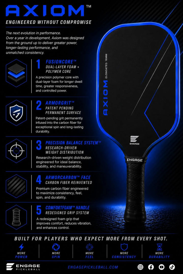 Engage Axiom Widebody Pickleball Paddle