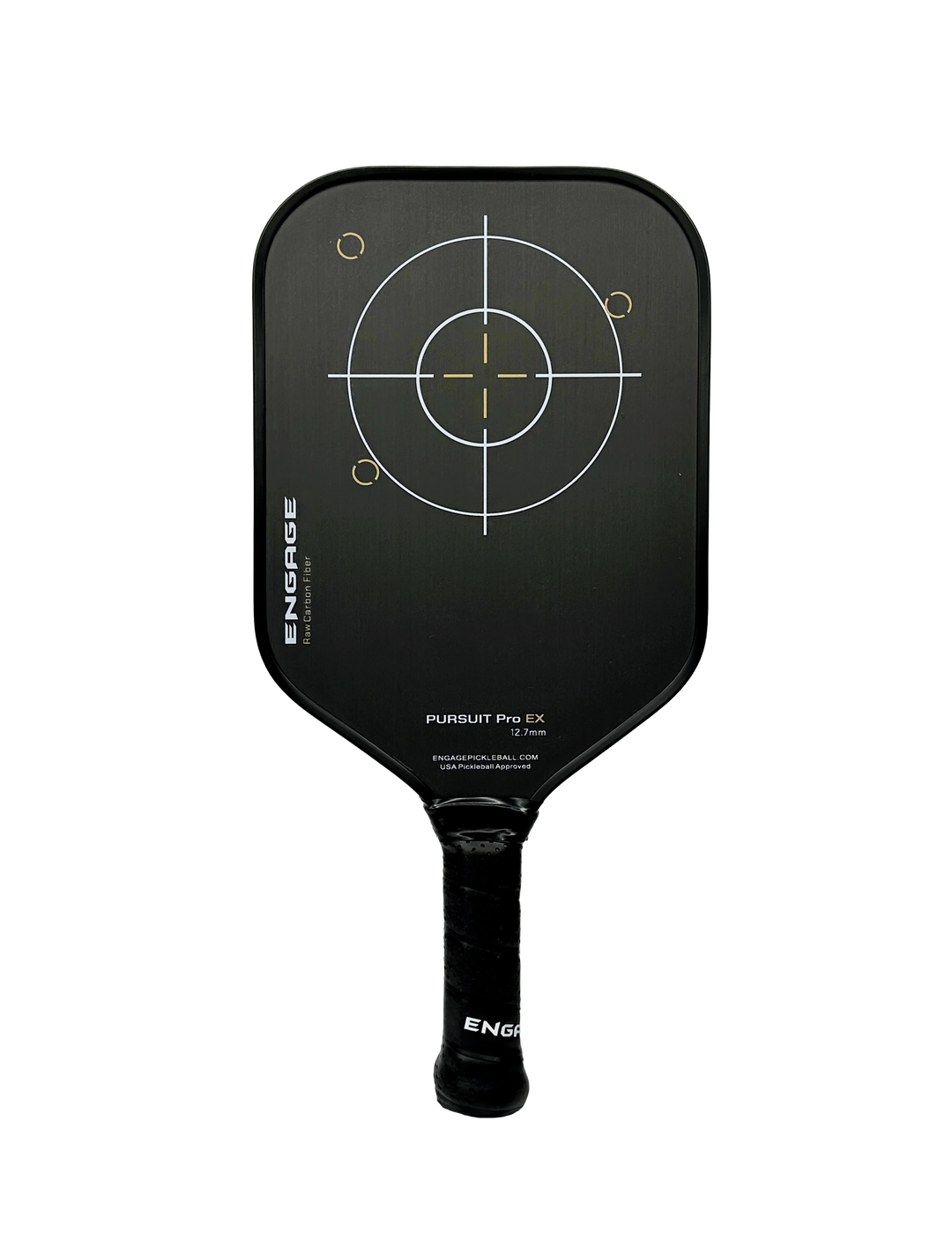 Engage Pursuit Pro EX 12.7 Raw Carbon Fiber Pickleball Paddle