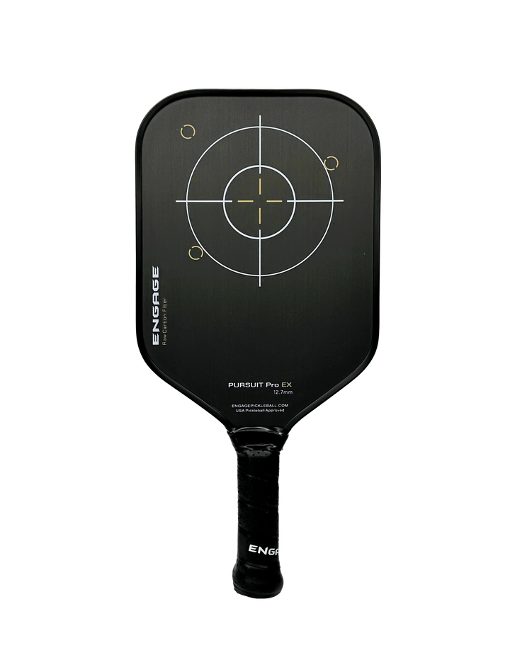 Engage Pursuit Pro EX 12.7 Raw Carbon Fiber Pickleball Paddle