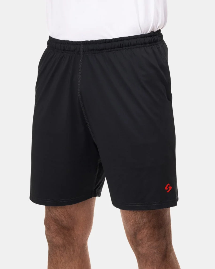 Gearbox Mens Shorts Red Icon