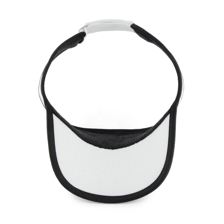 GRÜVN Visor - White With Blue Logo On Patch