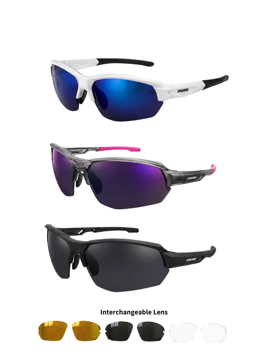 NEW. Engage Fusion Eyewear | 3+ Interchangeable Color Lenses