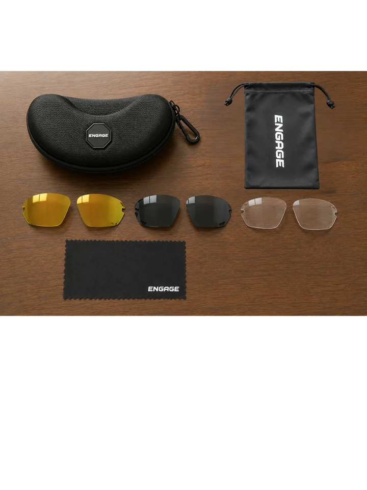 NEW. Engage Fusion Eyewear | 3+ Interchangeable Color Lenses